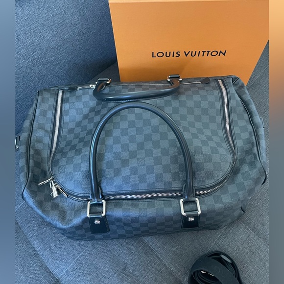 Louis Vuitton Other - Louis Vuitton Duffle Damier Graphite Roadster 50 City Weekend Travel Bag